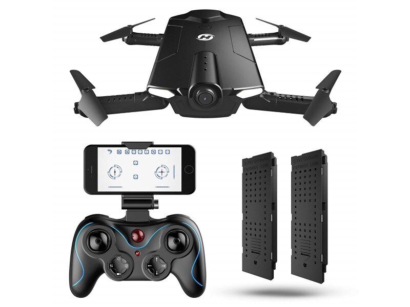 子供のクリスマスプレゼント人気ランキング5位 『折り畳み式 ポケット セルフィードローン』