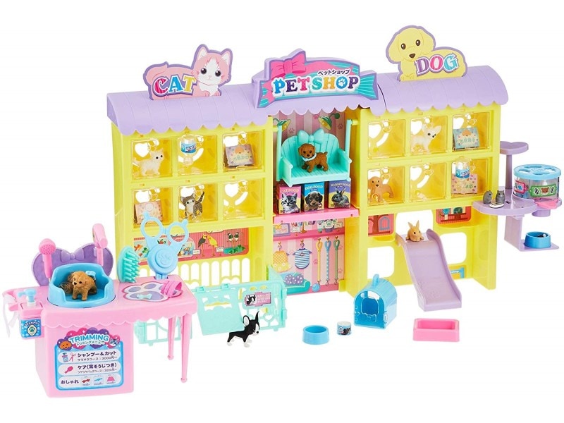 子供のクリスマスプレゼント人気ランキング8位 『リカちゃん わんにゃんトリマー にぎやかペットショップ』