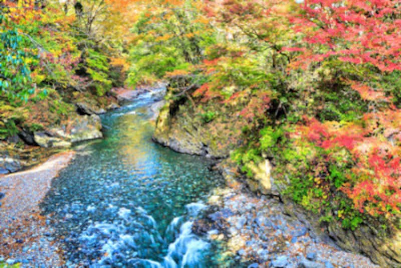 氷川渓谷の紅葉