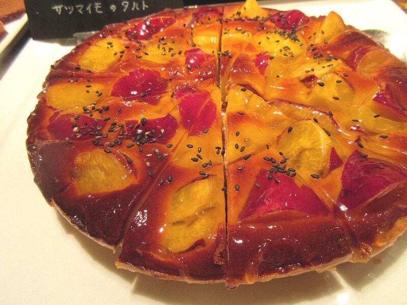 ウェスティンホテル東京「ザ・テラス」 サツマイモのタルト