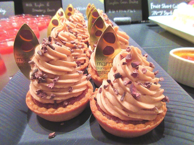 ウェスティンホテル東京「ザ・テラス」 モンブランタルト