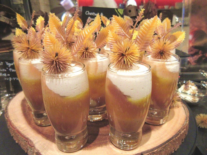 ウェスティンホテル東京「ザ・テラス」 マロンとオレンジ チーズクリーム