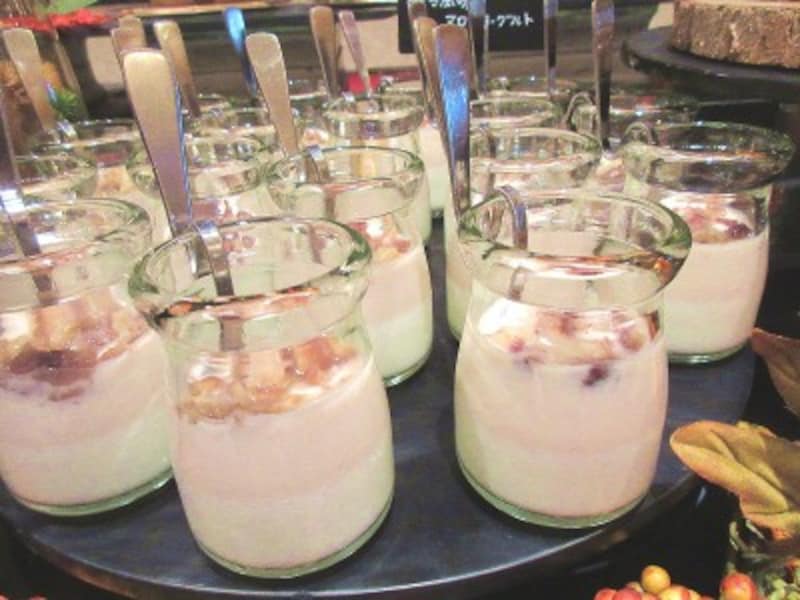 ウェスティンホテル東京「ザ・テラス」 柚子風味のマロンヨーグルト