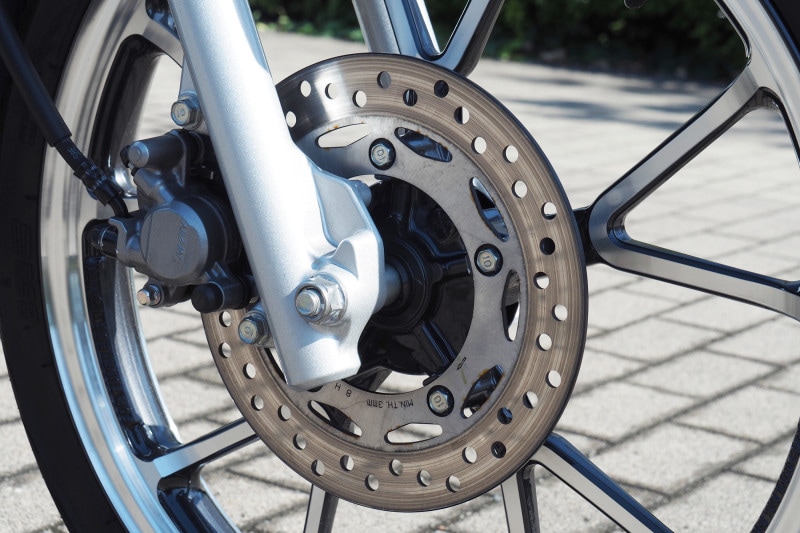 スーパーカブC125ではディスクブレーキが採用された