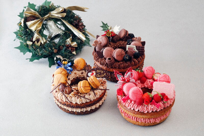 ウェスティンホテル東京のリースケーキ コレクション 各7,600円（税別）