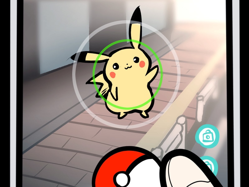 ポケモンGOの図