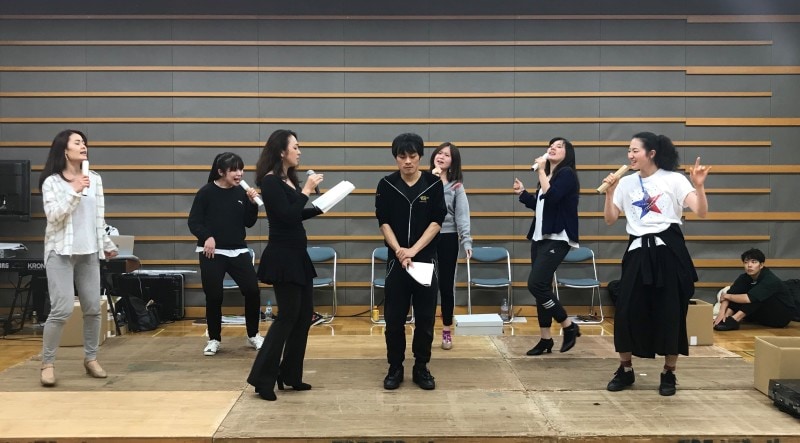 リハーサルより。