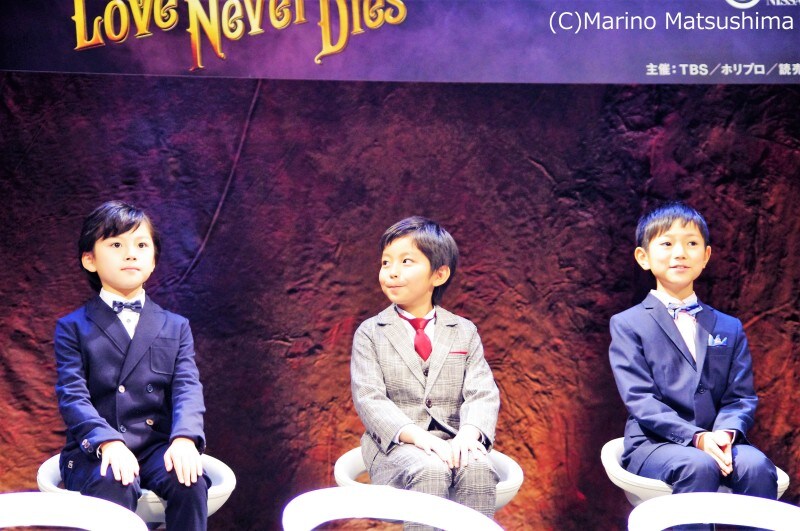 ラブ・ネバー・ダイ』製作発表より。(C)Marino Matsushima