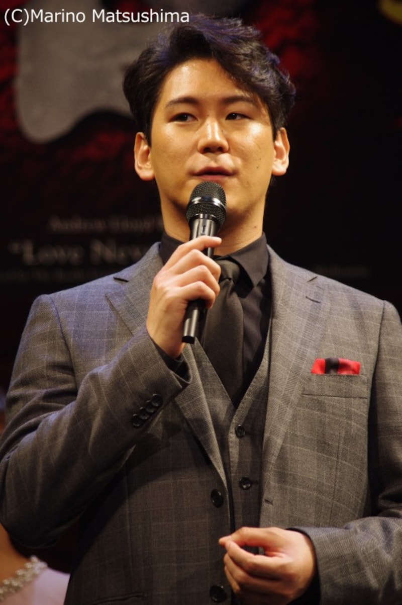 ラブ・ネバー・ダイ』製作発表より。(C)Marino Matsushima