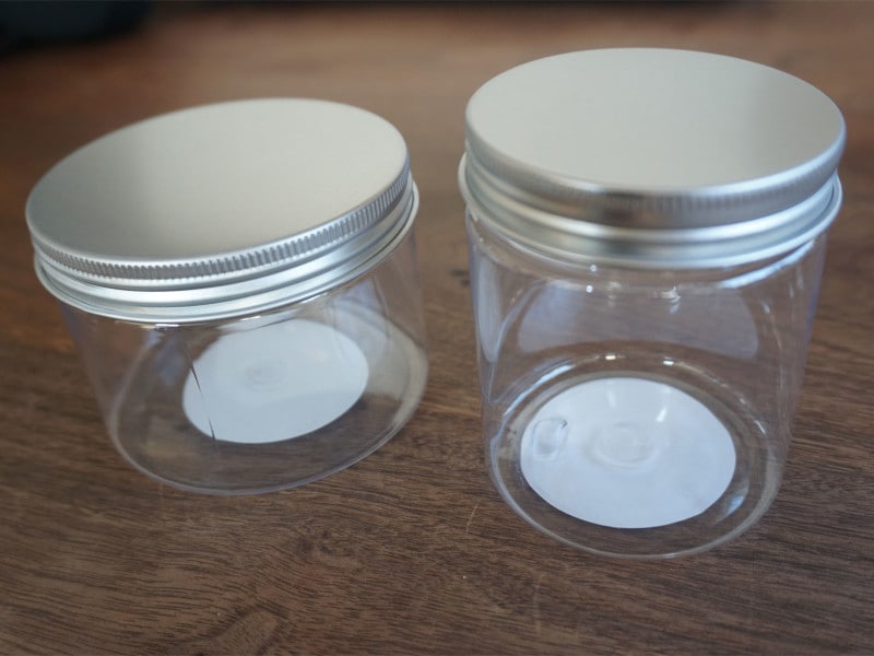 100均おすすめグッズ15：アルミキャップPET容器（セリア）