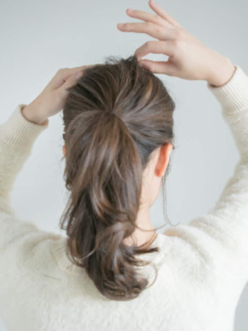 一つ結びの位置による印象の違いとは ダサいと言わせないアレンジ術 ヘアアレンジ All About
