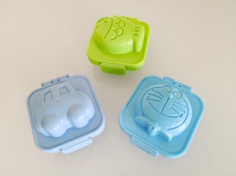 ダイソーのおすすめグッズ11：キャラクターゆで卵が簡単にできる型