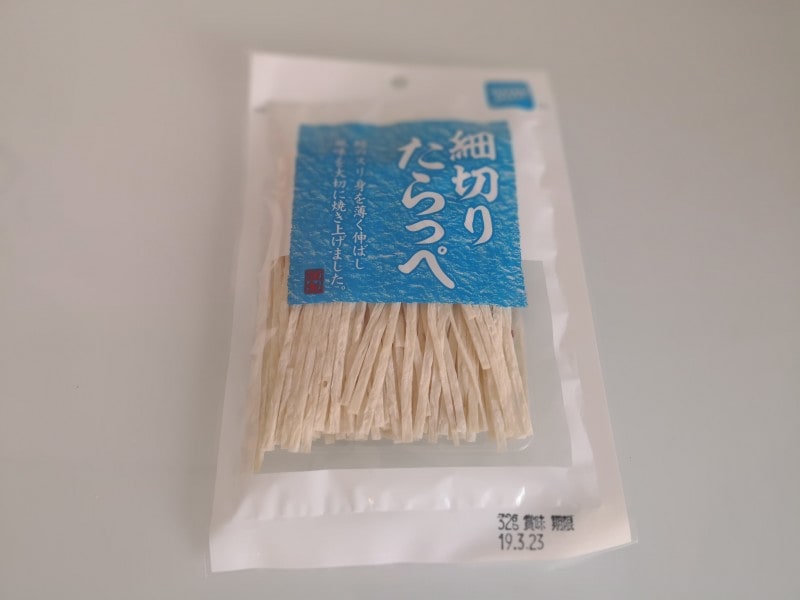 ダイソーのおすすめグッズ16：細切りたらっぺ