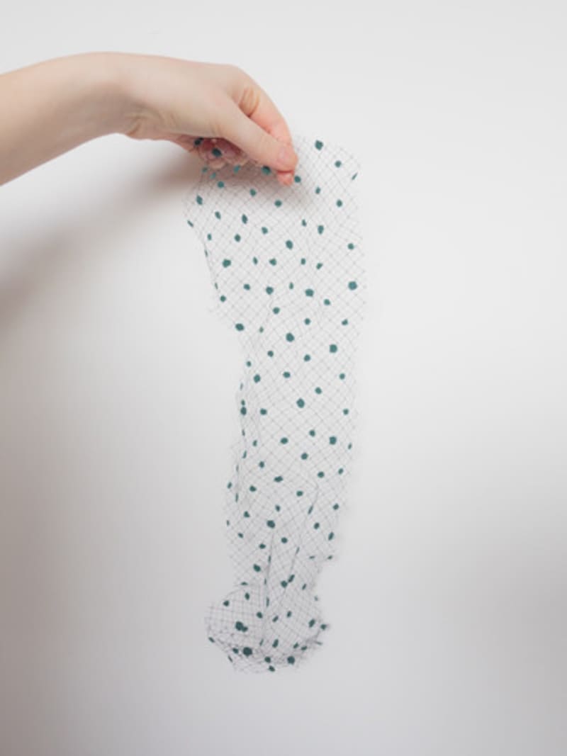 ハーフアップお団子