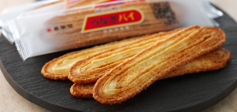 うなぎパイは静岡名産だ
