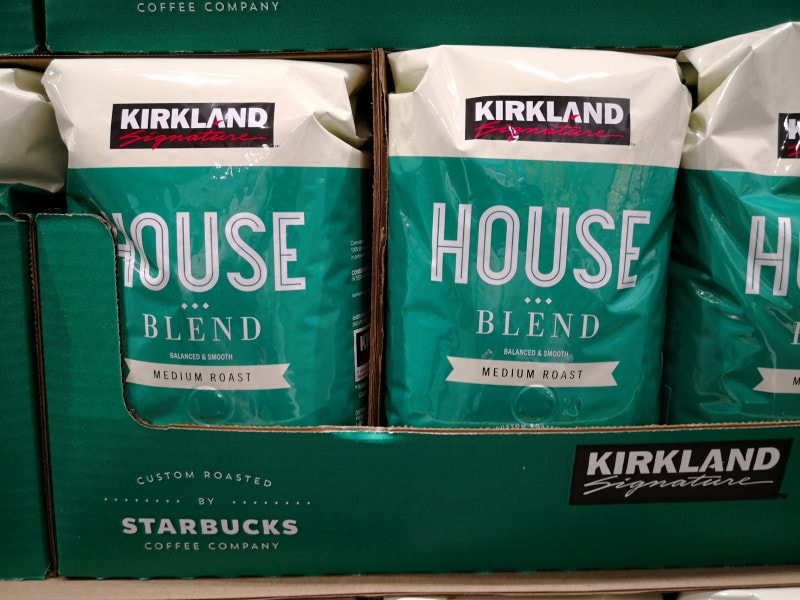 コストコのおすすめ食べ物2:カークランドシグネチャー スターバックス ロースト ハウスブレンドコーヒーめ