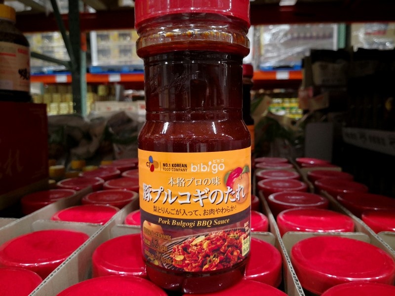 コストコのおすすめ食べ物5:bibigo 豚プルコギのたれ