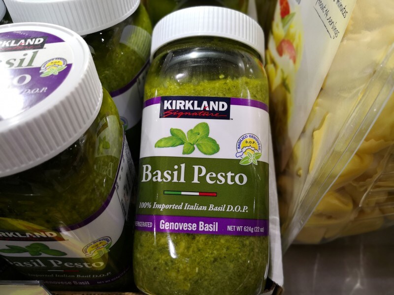 コストコのおすすめ食べ物6:カークランドシグネチャー バジルペースト