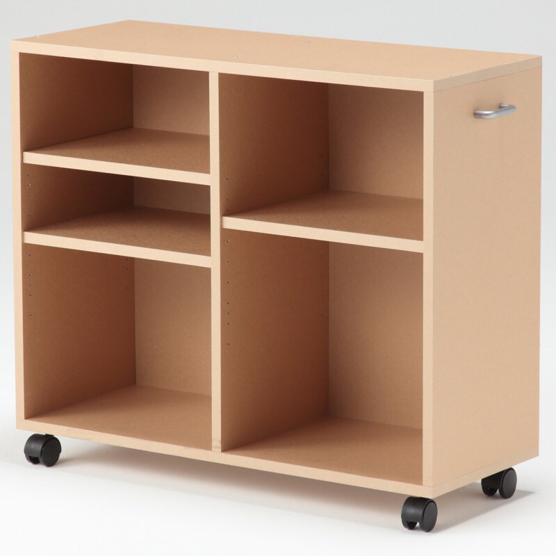 無印良品「パルプボードボックスキャスター付」