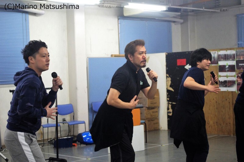 『KAKAI　歌会2019』稽古より。(C)Marino Matsushima