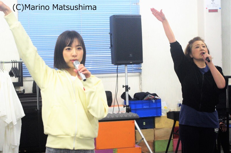 『KAKAI　歌会2019』稽古より。(C)Marino Matsushima