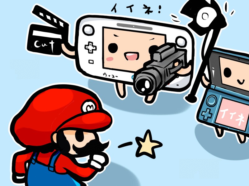 動画を撮影する図