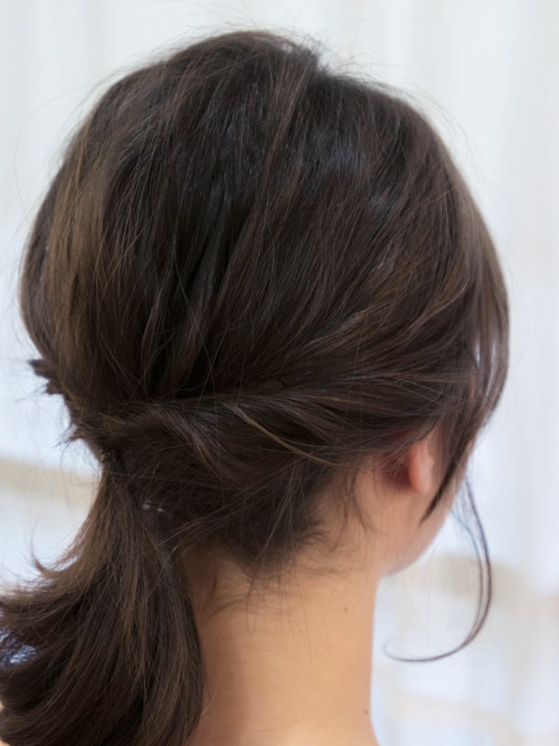 カジュアルでやわらかい雰囲気になる