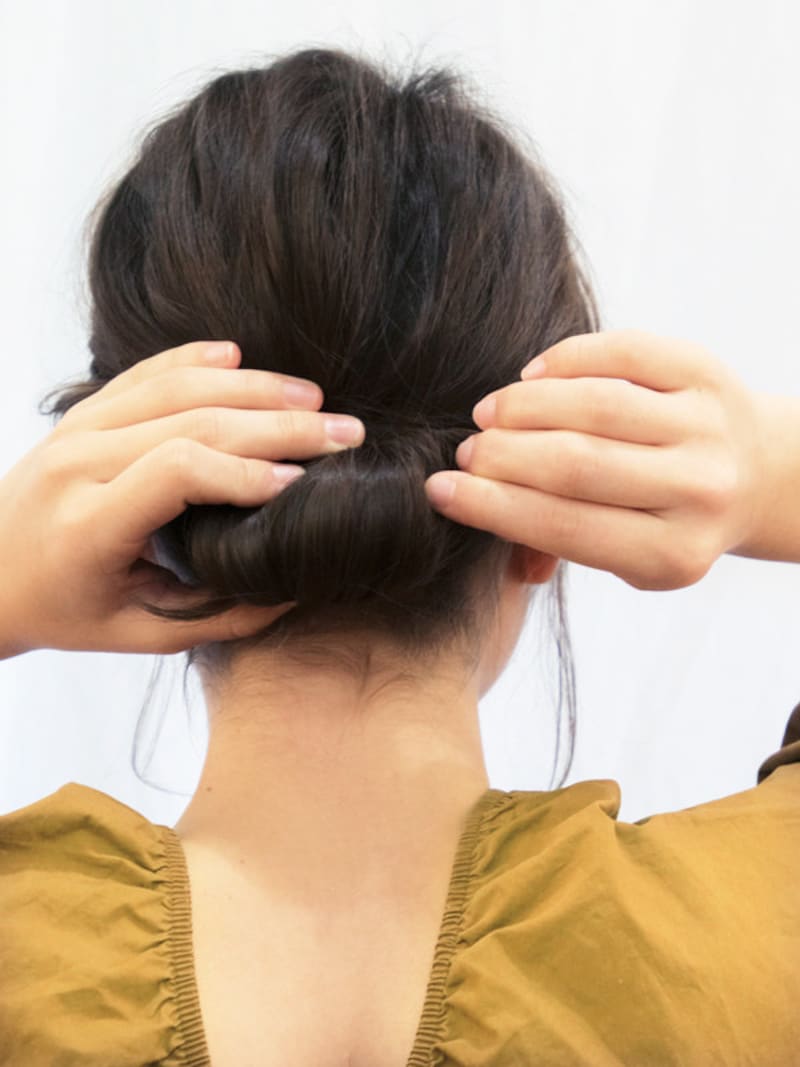 少しずつほぐしてゆるい雰囲気にする