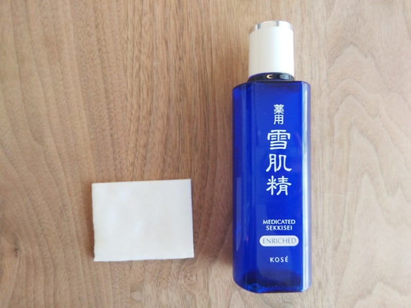 個人的、コットンで使うと気持ちいい化粧水NO.1!の雪肌精
