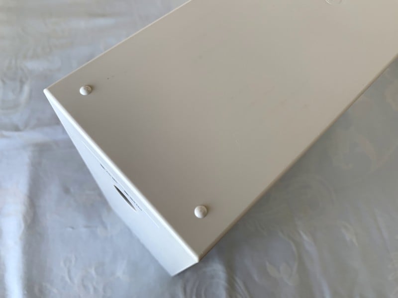 無印良品のファイルボックスの裏側