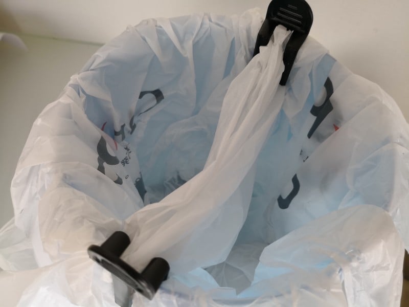 キャンドゥおすすめ商品18:一つのゴミ箱で分別できるクリップ