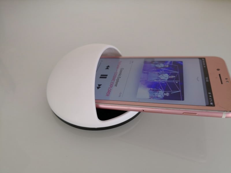 キャンドゥおすすめ商品30:電気のいらないスマホ専用スピーカー