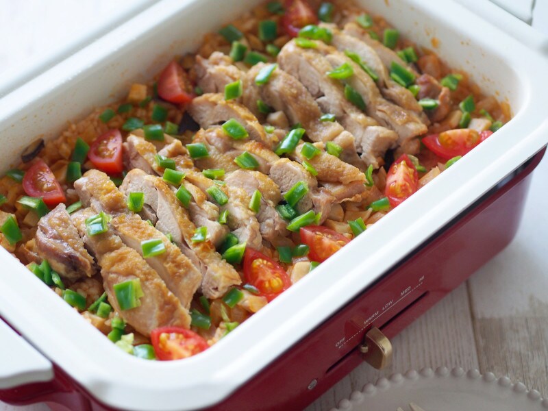 BRUNOで作るチキンライス