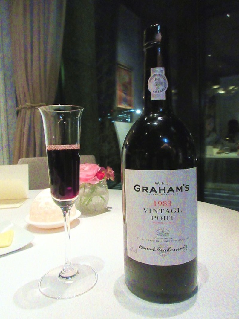 レストラン プルニエ グラハム ヴィンテージ・ポート 1983