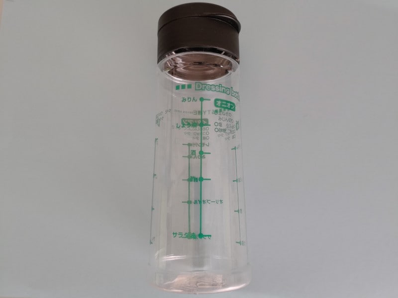 100均キャンドゥおすすめのドレッシングボトル