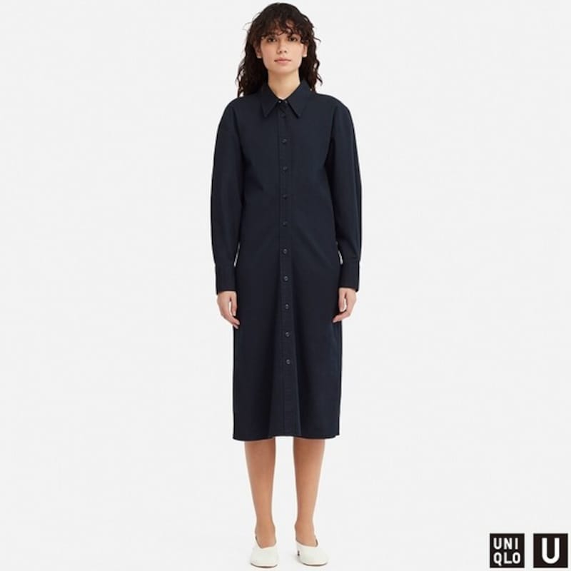 シャツワンピース(長袖)