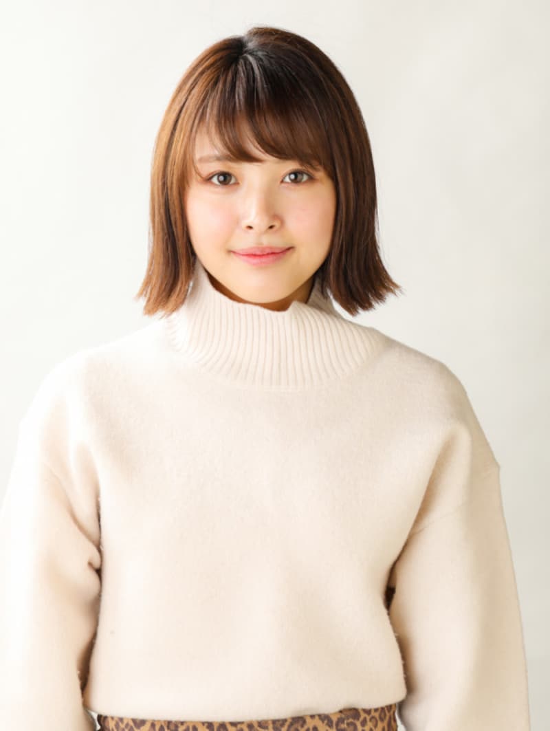 外ハネのボブスタイル