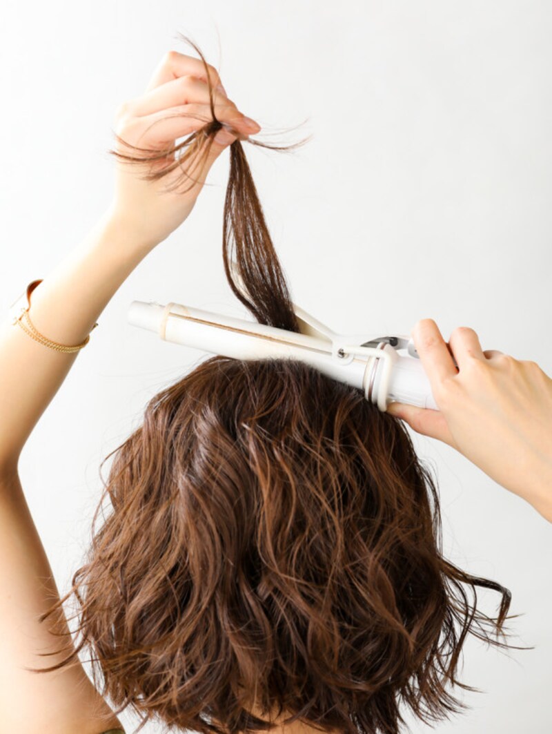 特にトップは念入りにカールを出す