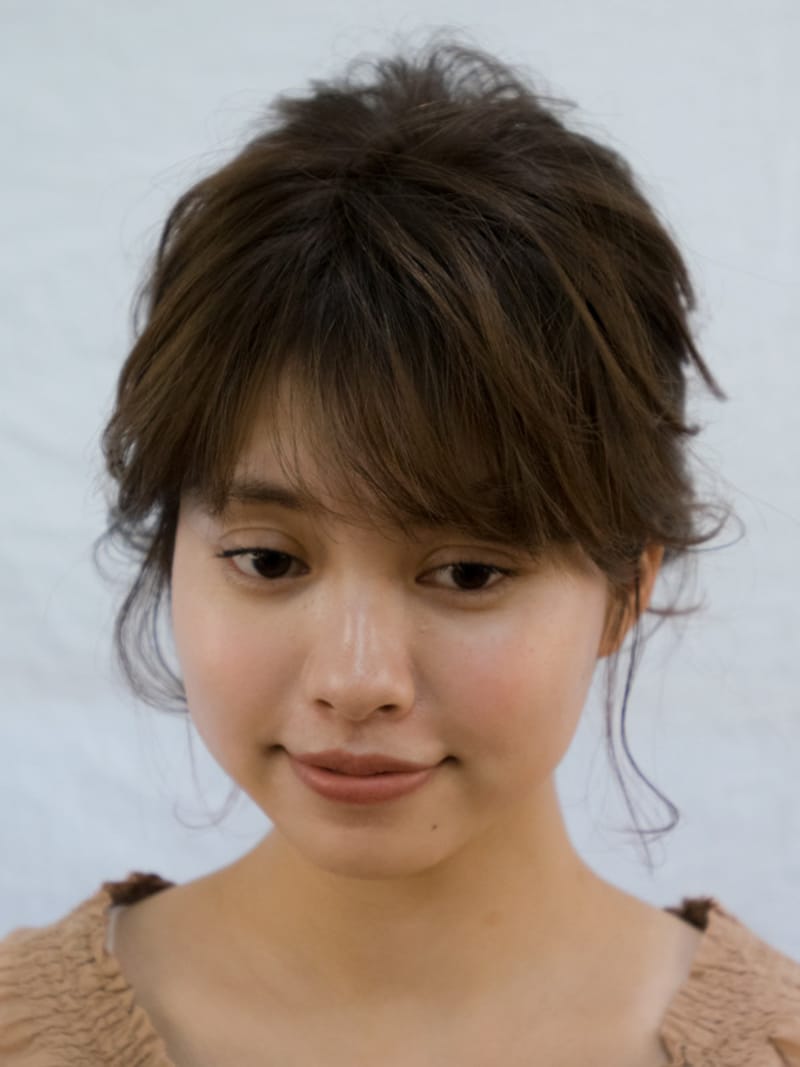 トップに自然な丸みが出るとバランス良く見える