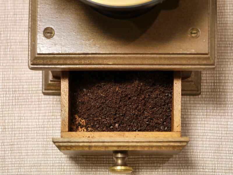 引き出し部には40g入ります（2019年2月11日撮影）