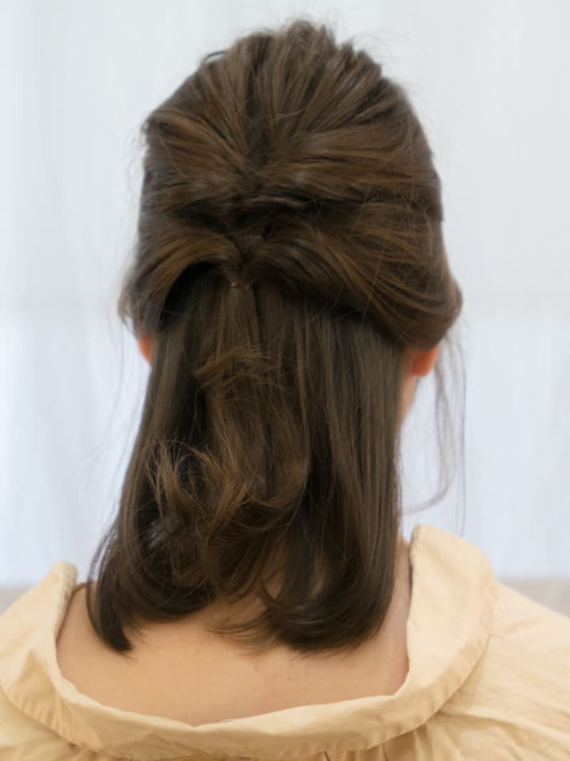 キッチリ分けとらず、ザックリ分けとるとナチュラルに仕上がる