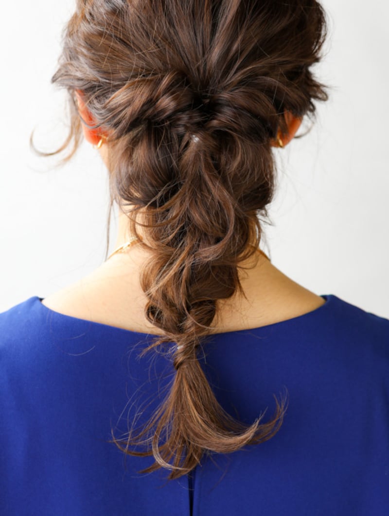 ゴムを隠すのでアクセ要らず