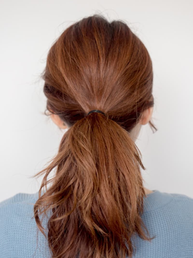 シニヨンメーカーの使い方