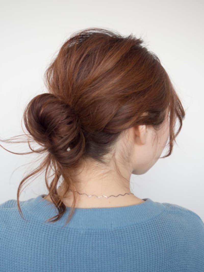 シニヨンメーカーの使い方