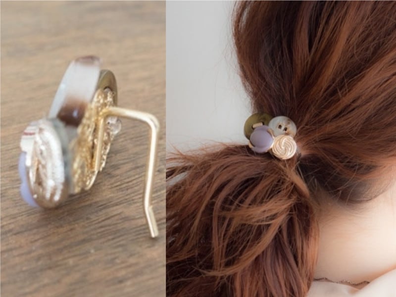 ポニーフックならひとつ結びも即おしゃれ見え!