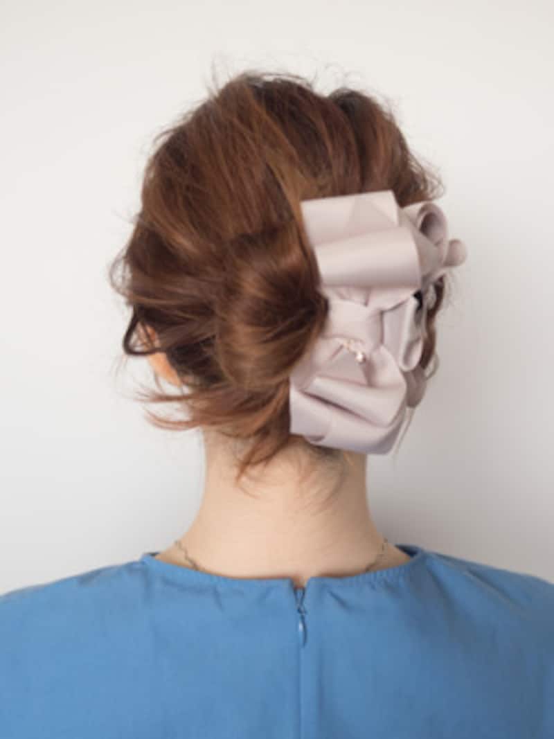 バンスクリップで作るお団子ヘア 脱おばさんヘアアレンジのやり方 ヘアアレンジ All About