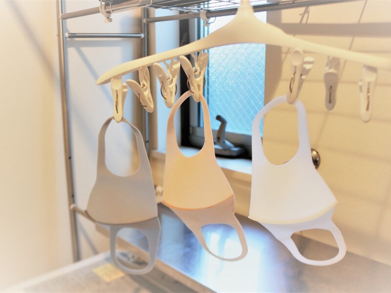 3回まで洗って繰り返し使えるピッタマスク