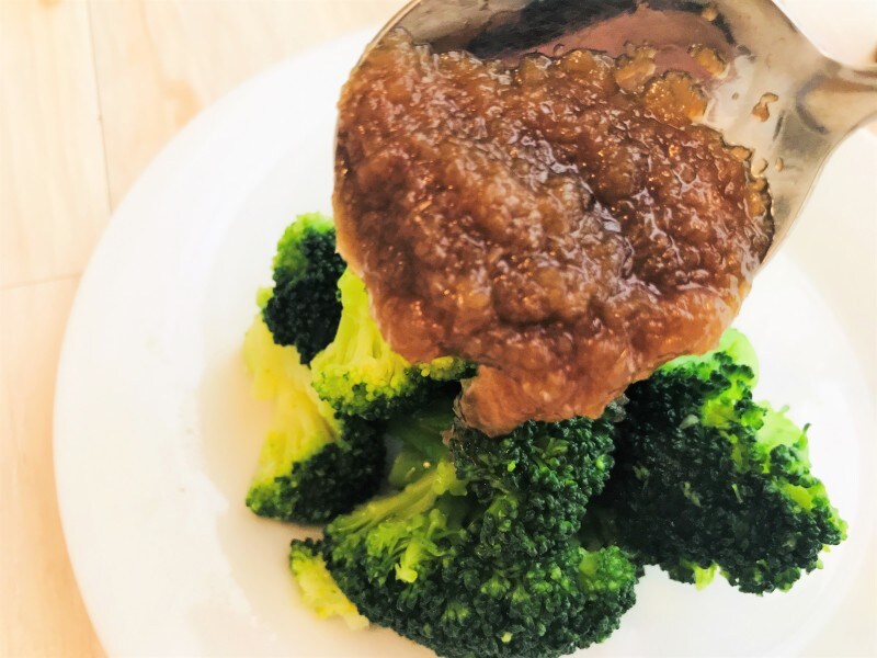 茹でたブロッコリーにもぴったり！