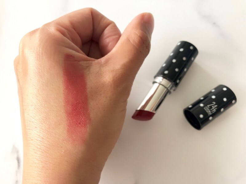 24 ミネラルスティックカラー,24h cosme,ミネラルコスメ,スティックコスメ,肌にやさしい,チーク,リップ,アイメイク,赤リップ