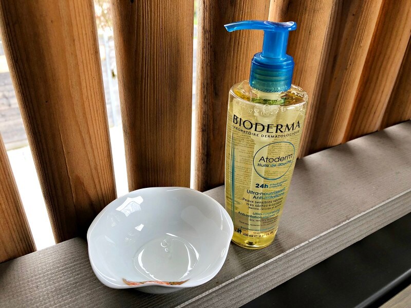 シャワーオイルの見本